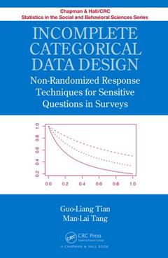 Cover of the book Incomplete Categorical Data Design