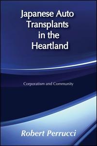Cover of the book Japanese Auto Transplants in the Heartland