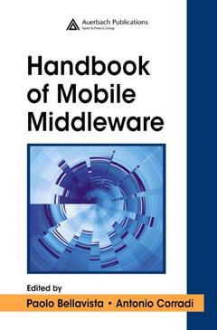 Couverture de l’ouvrage The Handbook of Mobile Middleware