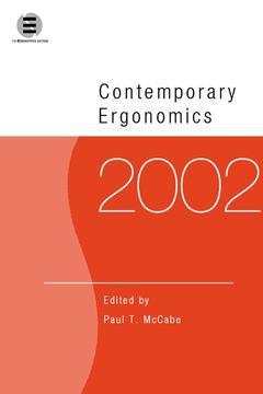 Couverture de l’ouvrage Contemporary Ergonomics 2002