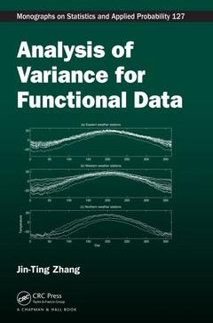 Cover of the book Analysis of Variance for Functional Data