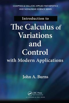 Couverture de l’ouvrage Introduction to the Calculus of Variations and Control with Modern Applications