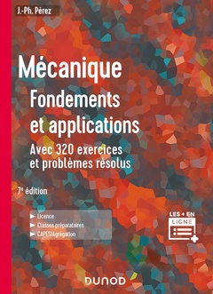 Cover of the book Mécanique : fondements et applications - 7e éd.