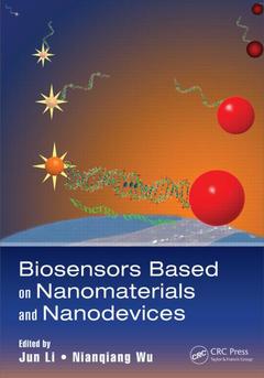 Couverture de l’ouvrage Biosensors Based on Nanomaterials and Nanodevices