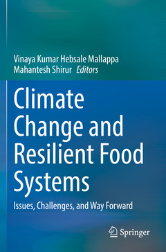 Couverture de l’ouvrage Climate Change and Resilient Food Systems
