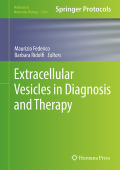 Couverture de l’ouvrage Extracellular Vesicles in Diagnosis and Therapy