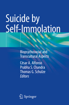 Couverture de l’ouvrage Suicide by Self-Immolation