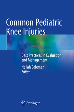 Couverture de l’ouvrage Common Pediatric Knee Injuries