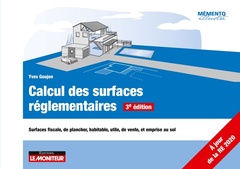 Cover of the book Calcul des surfaces réglementaires