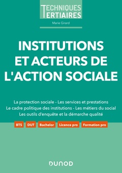 Couverture de l’ouvrage Institutions et acteurs de l'action sociale