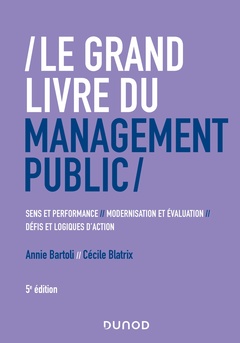 Couverture de l’ouvrage Le Grand Livre du management public