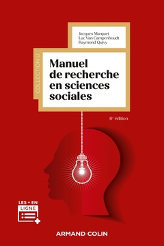 Couverture de l’ouvrage Manuel de recherche en sciences sociales - 6e éd.