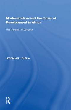 Couverture de l’ouvrage Modernization and the Crisis of Development in Africa