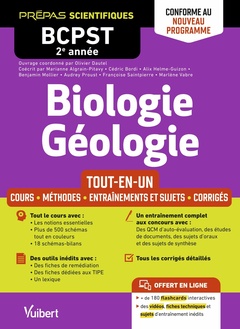 Couverture de l’ouvrage Biologie-Géologie BCPST 2e année - Tout-en-un - Conforme au nouveau programme