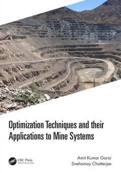 Couverture de l’ouvrage Optimization Techniques and their Applications to Mine Systems