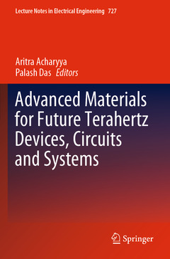 Couverture de l’ouvrage Advanced Materials for Future Terahertz Devices, Circuits and Systems