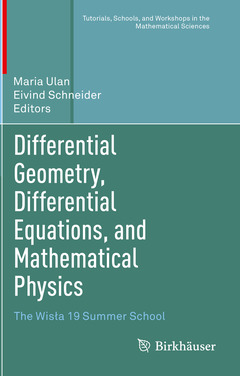 Couverture de l’ouvrage Differential Geometry, Differential Equations, and Mathematical Physics