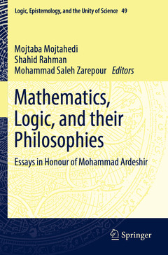 Couverture de l’ouvrage Mathematics, Logic, and their Philosophies