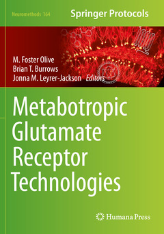 Couverture de l’ouvrage Metabotropic Glutamate Receptor Technologies