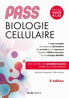 Couverture de l’ouvrage PASS Biologie cellulaire - 2e éd.