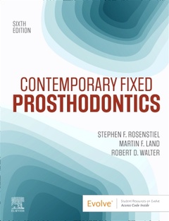Couverture de l’ouvrage Contemporary Fixed Prosthodontics