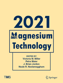 Couverture de l’ouvrage Magnesium Technology 2021
