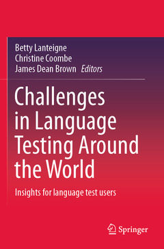 Couverture de l’ouvrage Challenges in Language Testing Around the World