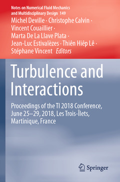 Couverture de l’ouvrage Turbulence and Interactions
