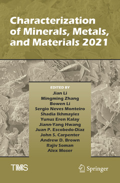 Cover of the book Characterization of Minerals, Metals, and Materials 2021