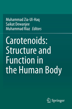 Cover of the book Carotenoids: Structure and Function in the Human Body