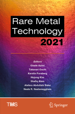 Couverture de l’ouvrage Rare Metal Technology 2021