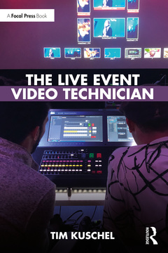 Couverture de l’ouvrage The Live Event Video Technician
