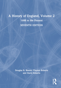 Couverture de l’ouvrage A History of England, Volume 2
