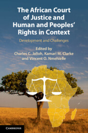 Couverture de l’ouvrage The African Court of Justice and Human and Peoples' Rights in Context