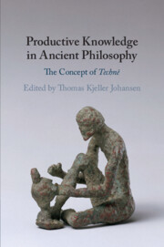 Couverture de l’ouvrage Productive Knowledge in Ancient Philosophy