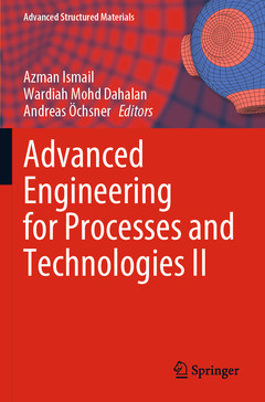 Couverture de l’ouvrage Advanced Engineering for Processes and Technologies II