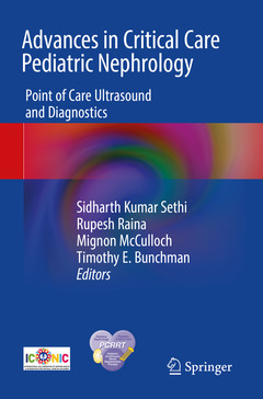Couverture de l’ouvrage Advances in Critical Care Pediatric Nephrology