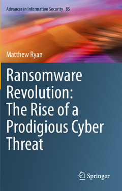 Cover of the book Ransomware Revolution: The Rise of a Prodigious Cyber Threat