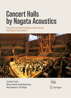 Couverture de l’ouvrage Concert Halls by Nagata Acoustics 