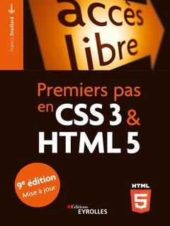 Couverture de l’ouvrage Premiers pas en CSS3 et HTML5
