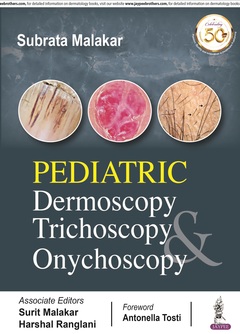 Couverture de l’ouvrage Pediatric Dermoscopy Trichoscopy & Onychoscopy