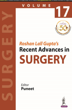 Couverture de l’ouvrage Roshan Lall Gupta's Recent Advances in Surgery