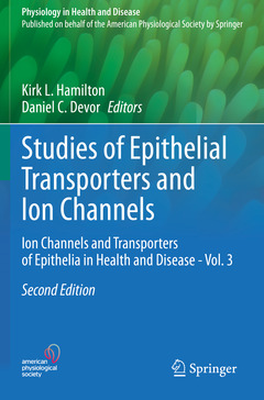 Couverture de l’ouvrage Studies of Epithelial Transporters and Ion Channels