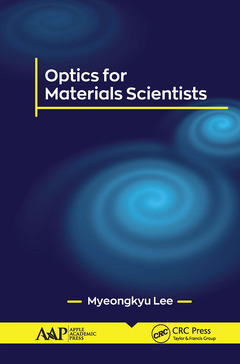 Couverture de l’ouvrage Optics for Materials Scientists
