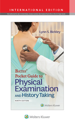 Couverture de l’ouvrage Bates' Pocket Guide to Physical Examination and History Taking