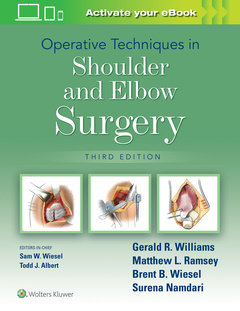 Couverture de l’ouvrage Operative Techniques in Shoulder and Elbow Surgery