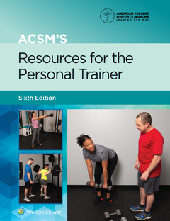 Couverture de l’ouvrage ACSM's Resources for the Personal Trainer