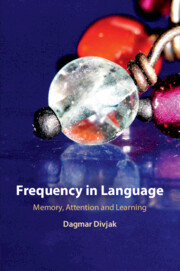 Couverture de l’ouvrage Frequency in Language