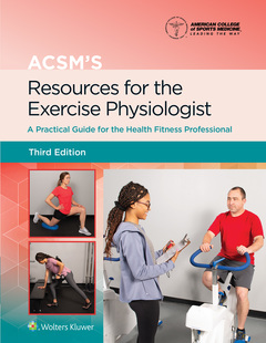 Couverture de l’ouvrage ACSM's Resources for the Exercise Physiologist