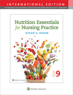 Couverture de l’ouvrage Nutrition Essentials for Nursing Practice